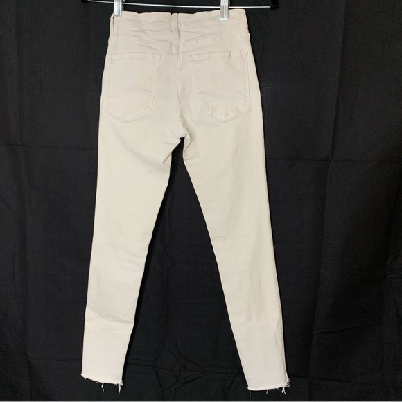 Frame Denim Le Skinny White Jeans, size 26 - Picture 8 of 9